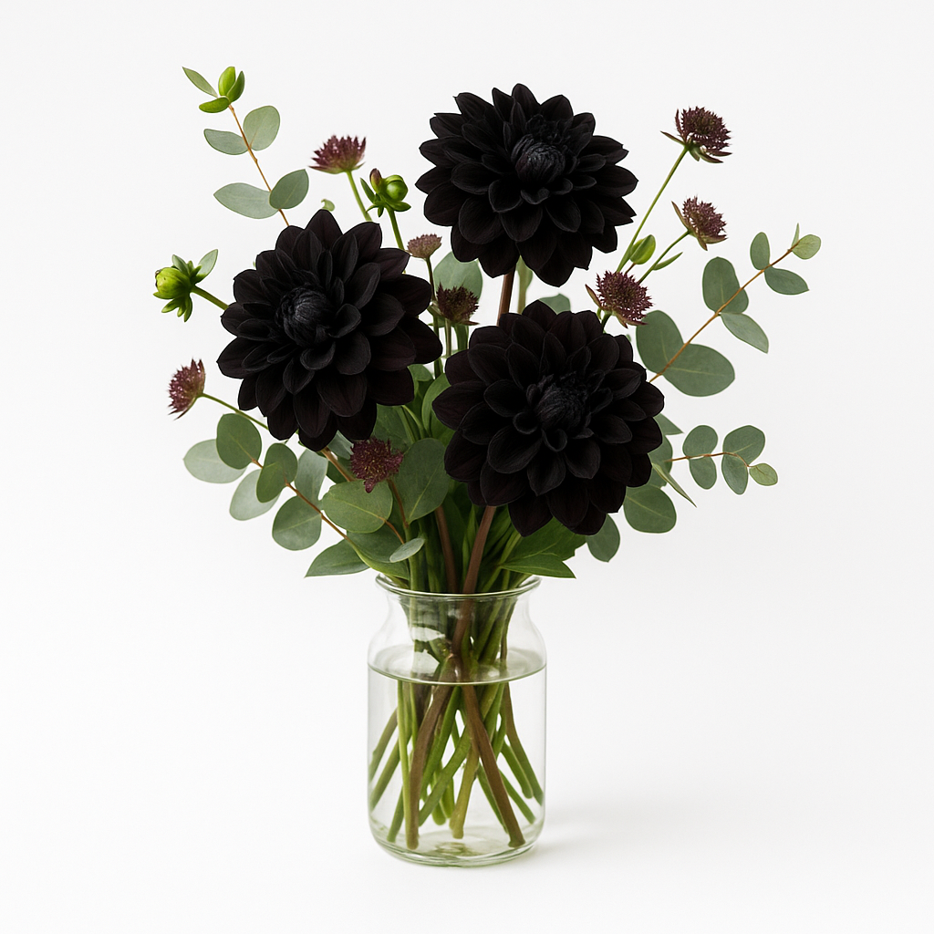 Black Dahlia Arrangement
